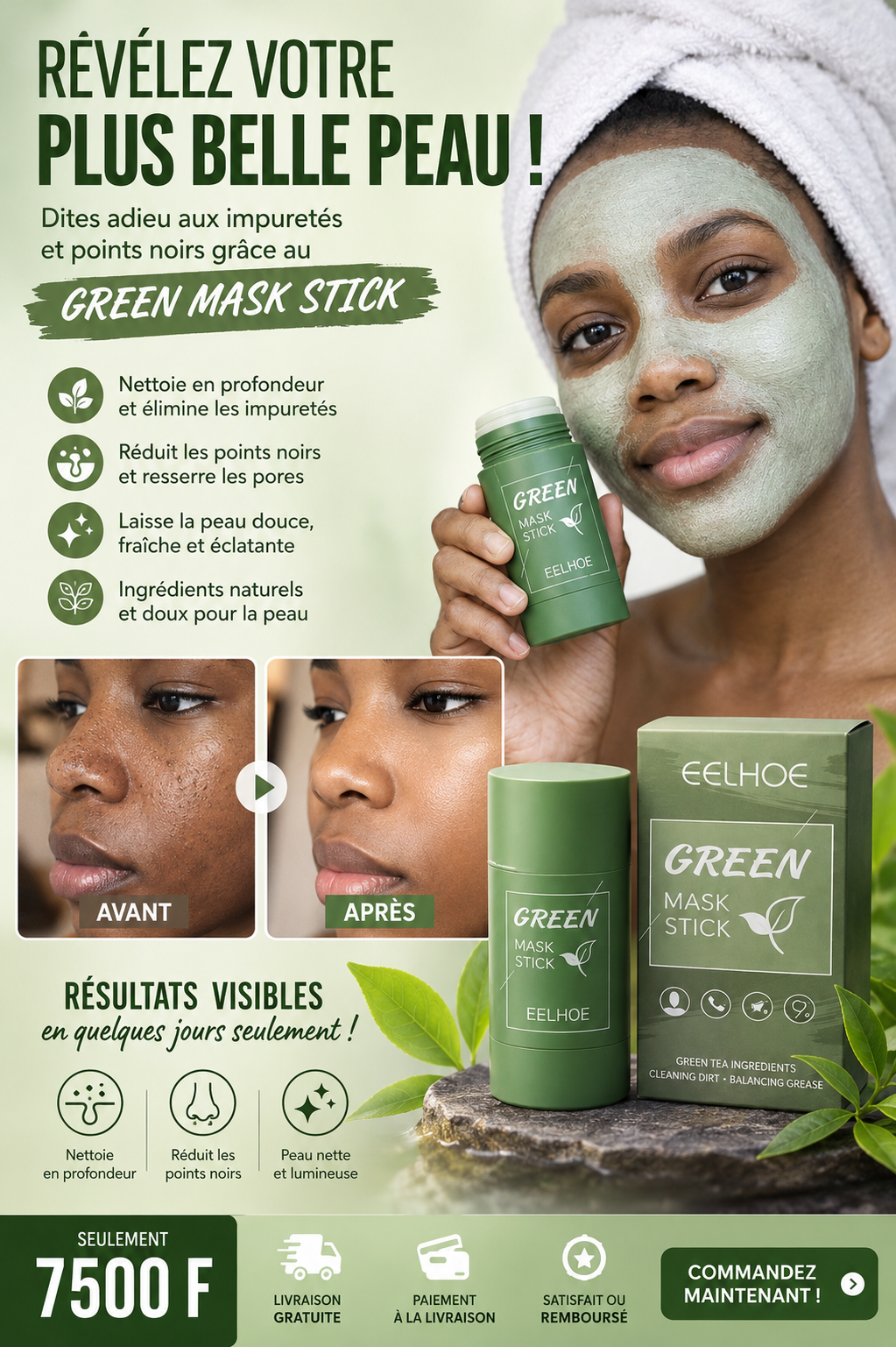 Retrouvez Une Peau Lisse, Pure et Éclatante 💚