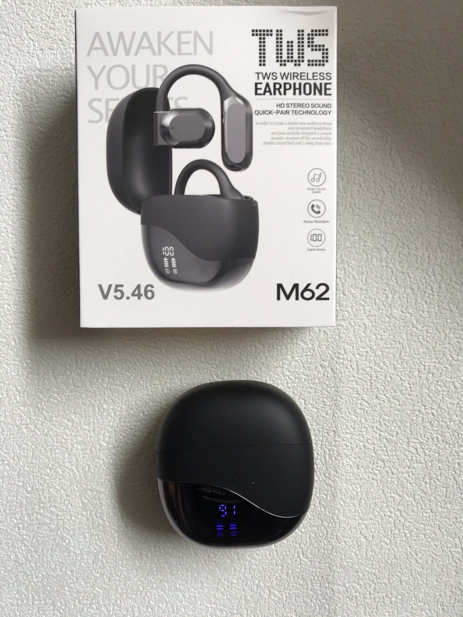 ✨ Écouteurs OWS M62 Open Ear : La Révolution de l'Écoute Confortable est Là