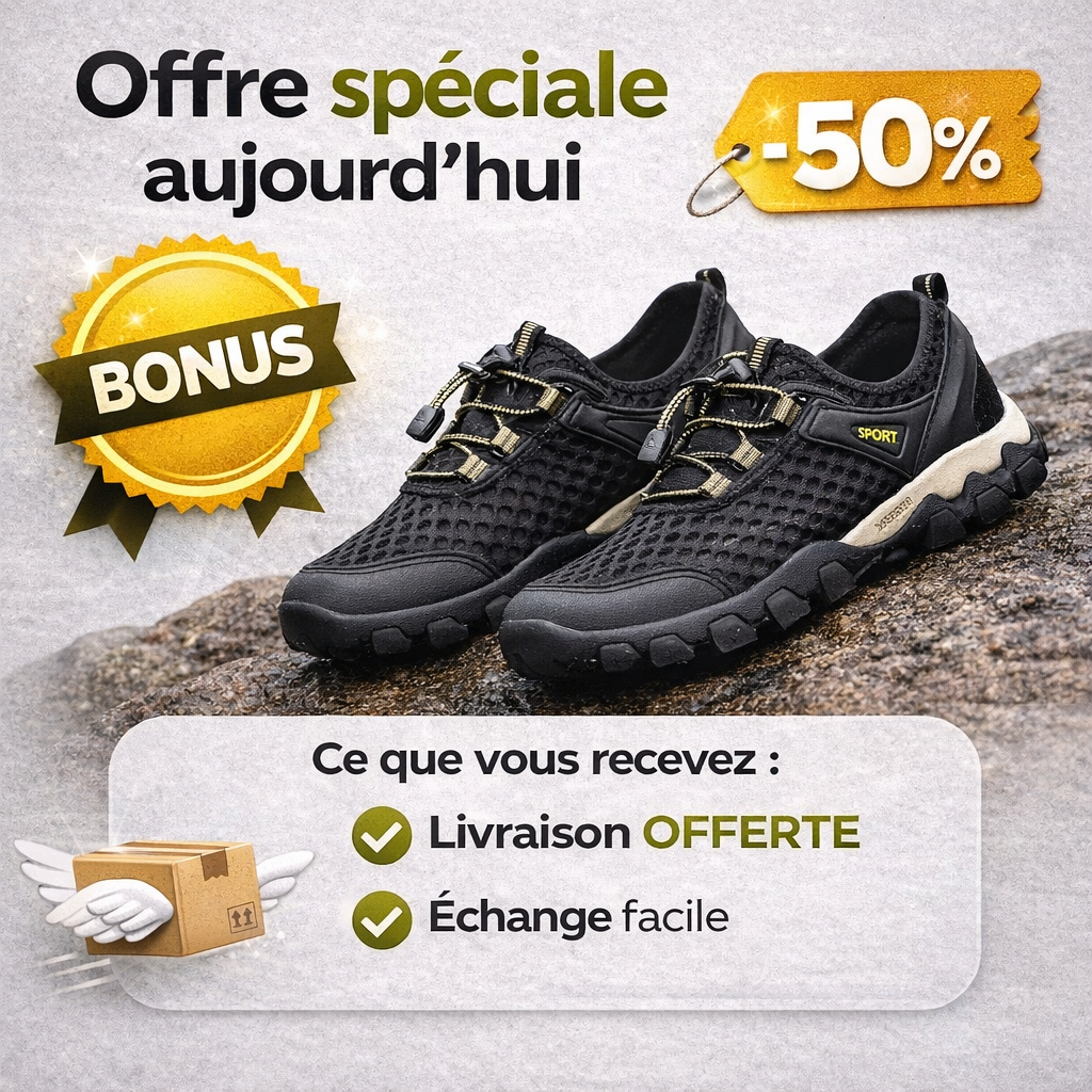 LA CHAUSSURE QUI CHANGE TA FAÇON DE MARCHER