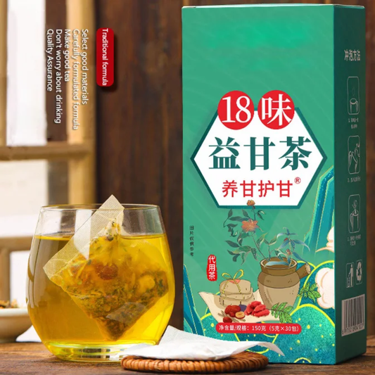 Thé 18 Saveurs Bien-Être Enrichissant – Detox, Vitalité & Bien-être Naturel