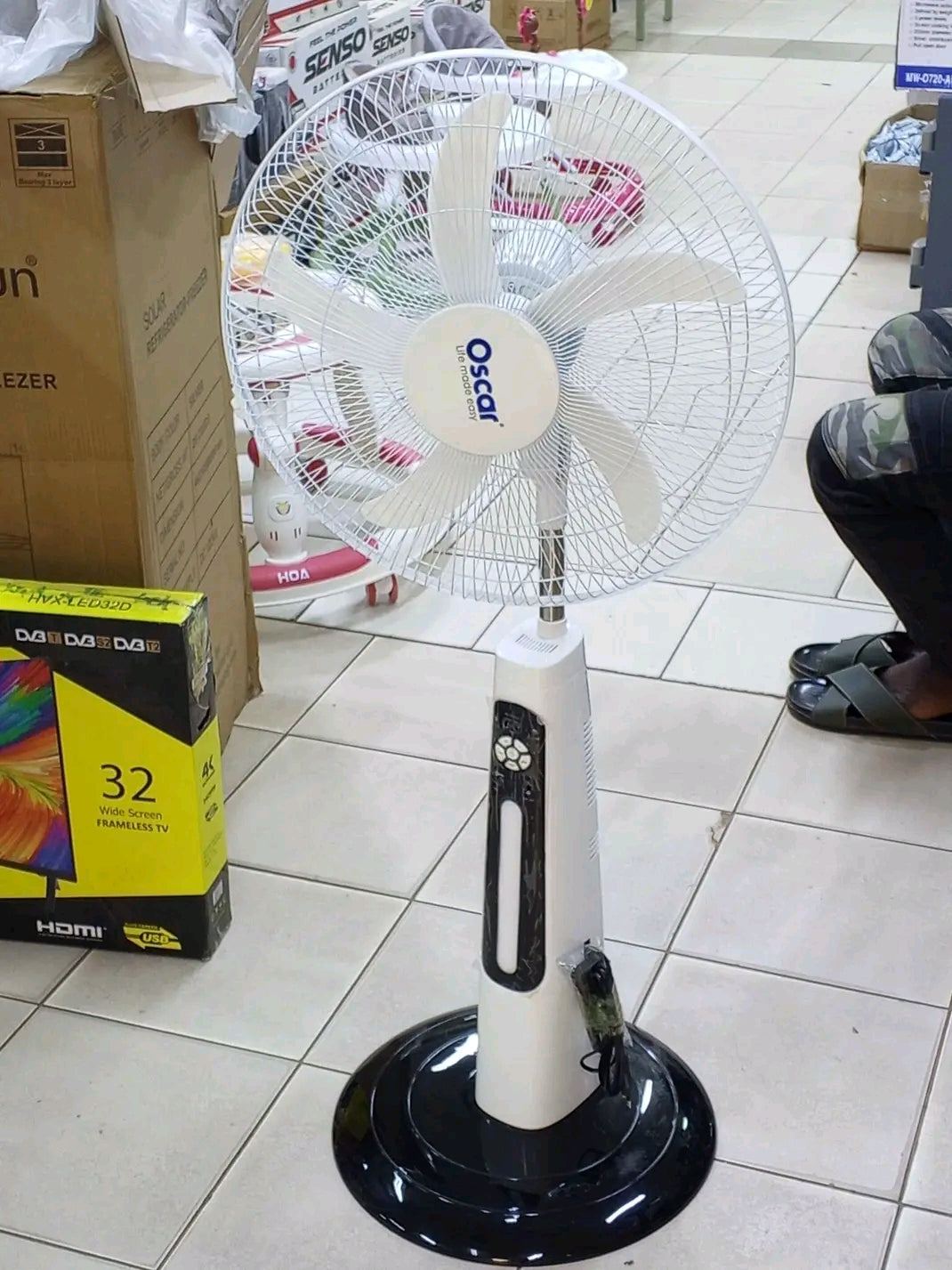 ❄️ VENTILATEUR OSCAR PREMIUM – FRAÎCHEUR INTENSE GARANTIE