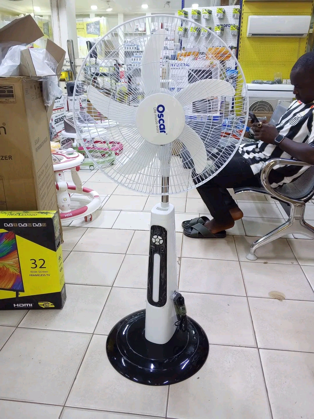 ❄️ VENTILATEUR OSCAR PREMIUM – FRAÎCHEUR INTENSE GARANTIE