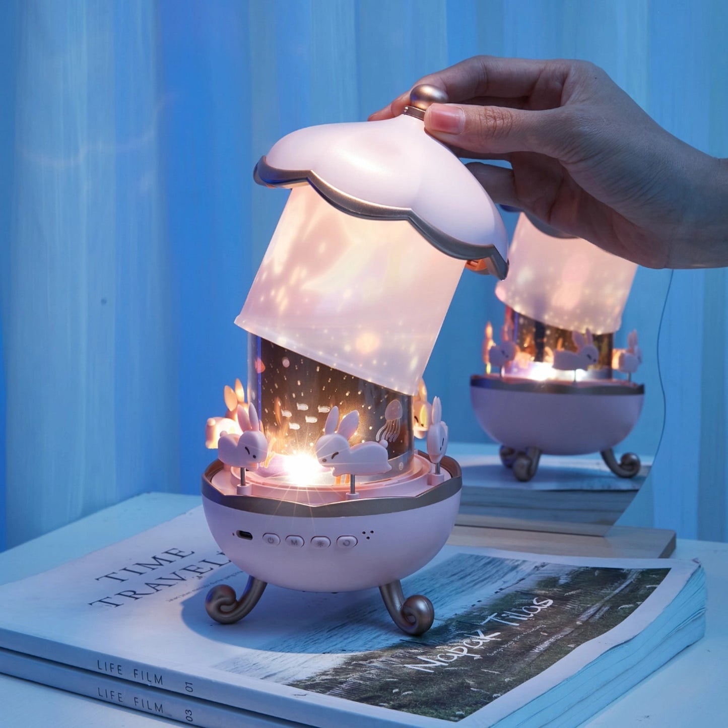 ✨ Veilleuse Projecteur Féérique – Des Nuits Magiques Pour Votre Enfant 🌙