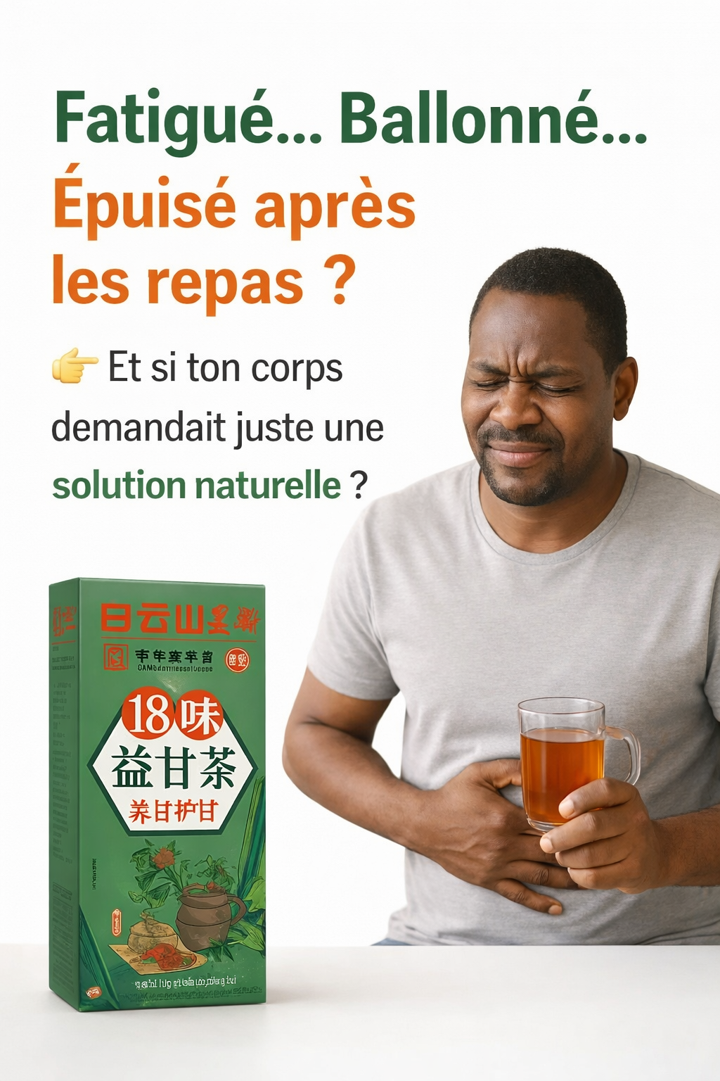 Nettoyez votre corps naturellement avec le Thé aux 18 Plantes