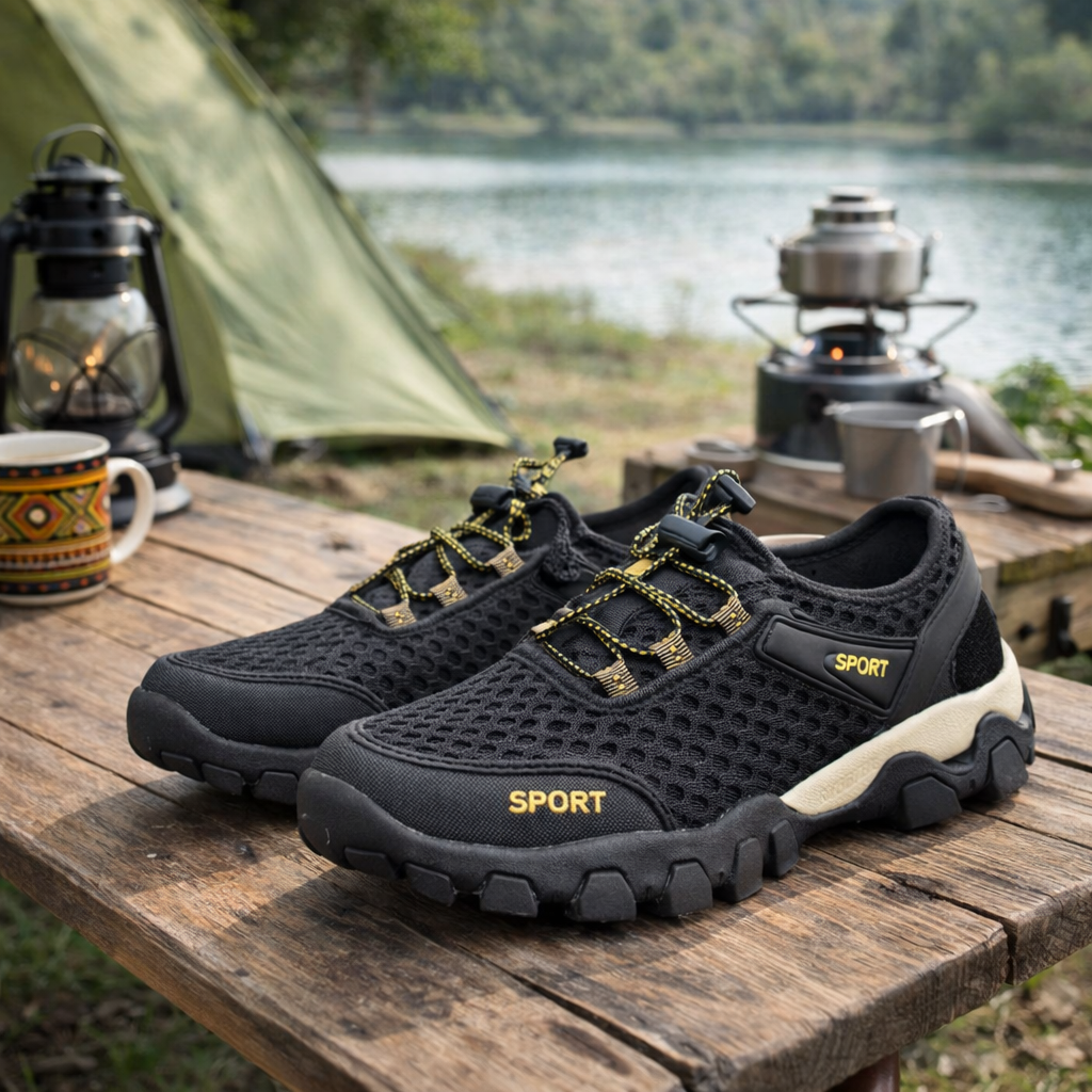 🥾 CHAUSSURE OUTDOOR ANTIDÉRAPANTE  Marchez en toute confiance, sur tous les terrains