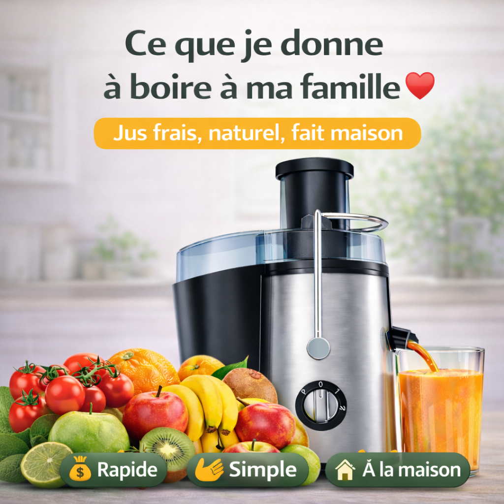 EXTRACTEUR / CENTRIFUGEUSE À JUS