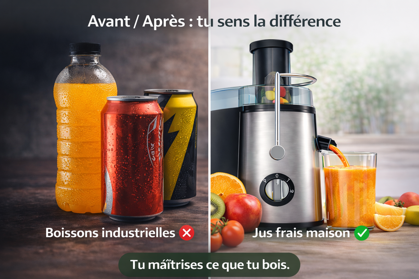EXTRACTEUR / CENTRIFUGEUSE À JUS