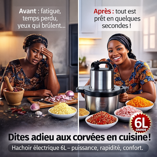 HACHOIR ÉLECTRIQUE INOX 2000W