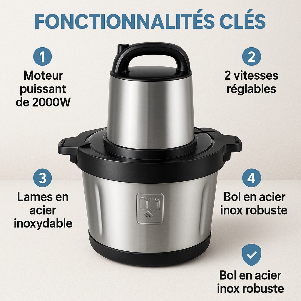 Un Seul Appareil. Zéro Effort. Des Résultats Parfaits. 6 LITRES