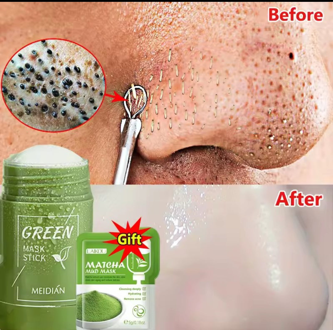 🔥 Green Tea Mask Stick – Soin rapide, pratique et efficace