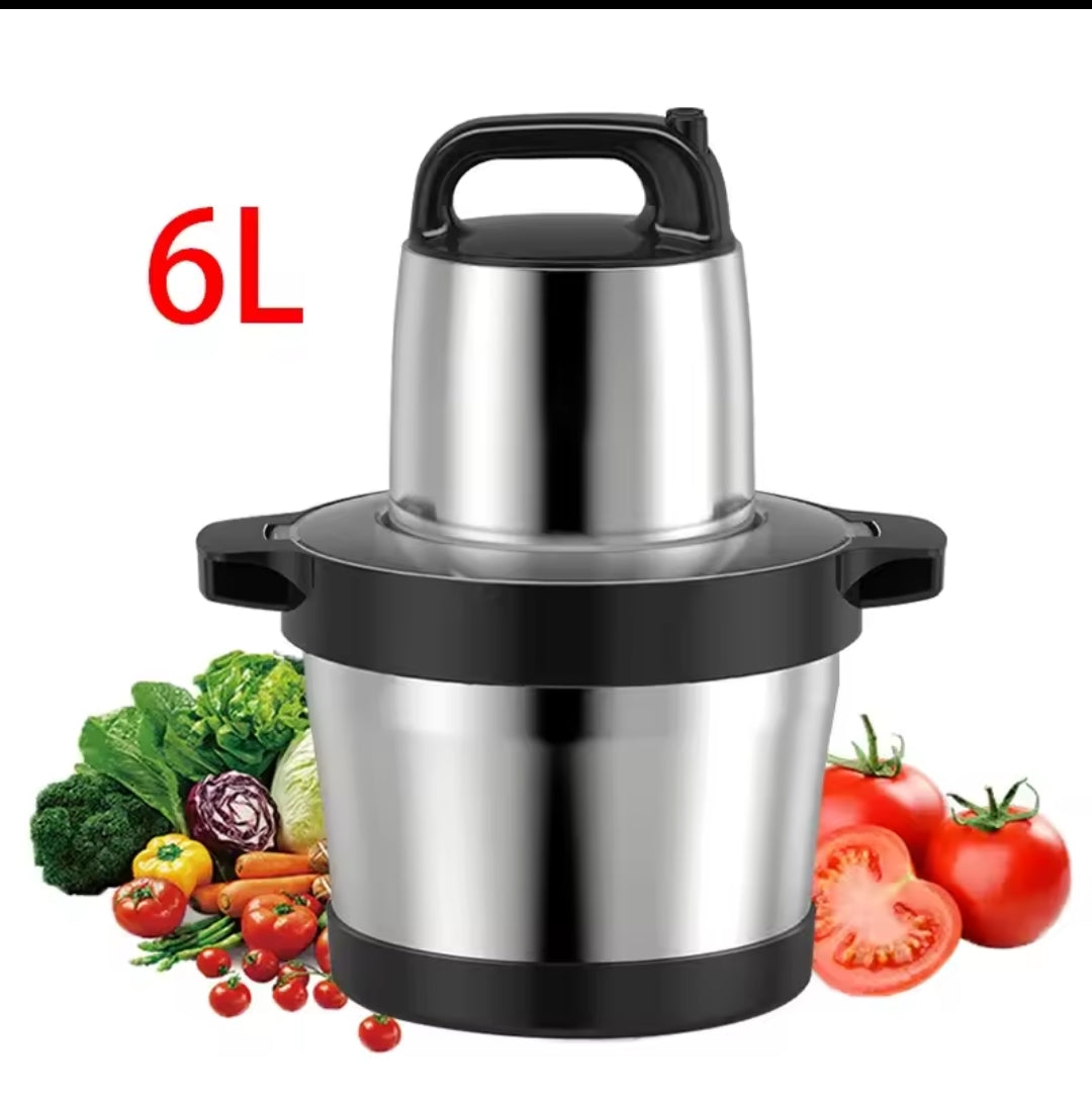 Hachez, mixez, gagnez du temps : Le hachoir électrique indispensable |6 LITRES