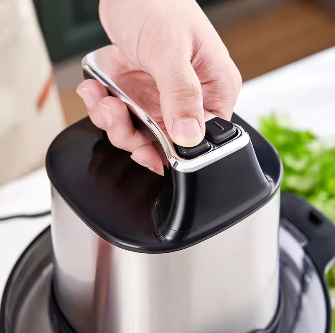 Hachez, mixez, gagnez du temps : Le hachoir électrique indispensable |6 LITRES